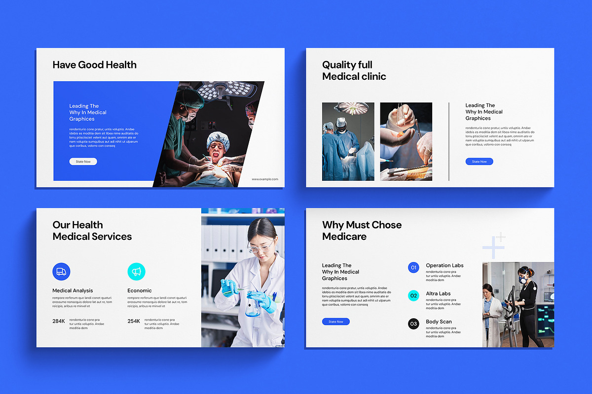 Medical Presentation Template, a Presentation Template by E-Type (Photo 3 of 5)