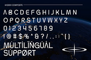 Kadera - Futuristic Font, a Font by Salamahtype (Thumbnail 6 of 8)