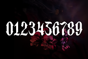 Kuroku – Void Gothic Typeface, a Font by Lurinzu Studios (Thumbnail 9 of 15)