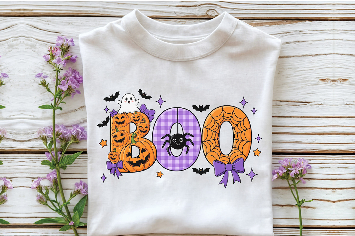 Halloween Ghost PNG, Boo PNG, Fall, an Illustration by Craft Nest (Photo 5 of 7)