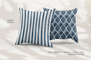 Indigo Watercolor Seamless Patterns, a Texture Illustration by YarovaArt (Thumbnail 8 of 18)