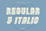 Bamboly Stamp, a Sans Serif Font by Craft Supply Co. (Thumbnail 8 of 8)