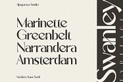 Swanley - Sans Serif Font, a Sans Serif Font by Alpaprana (Thumbnail 2 of 12)