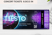 Editable Concert Ticket Template, an Invitation Template by YasdeyDesigns (Thumbnail 7 of 9)