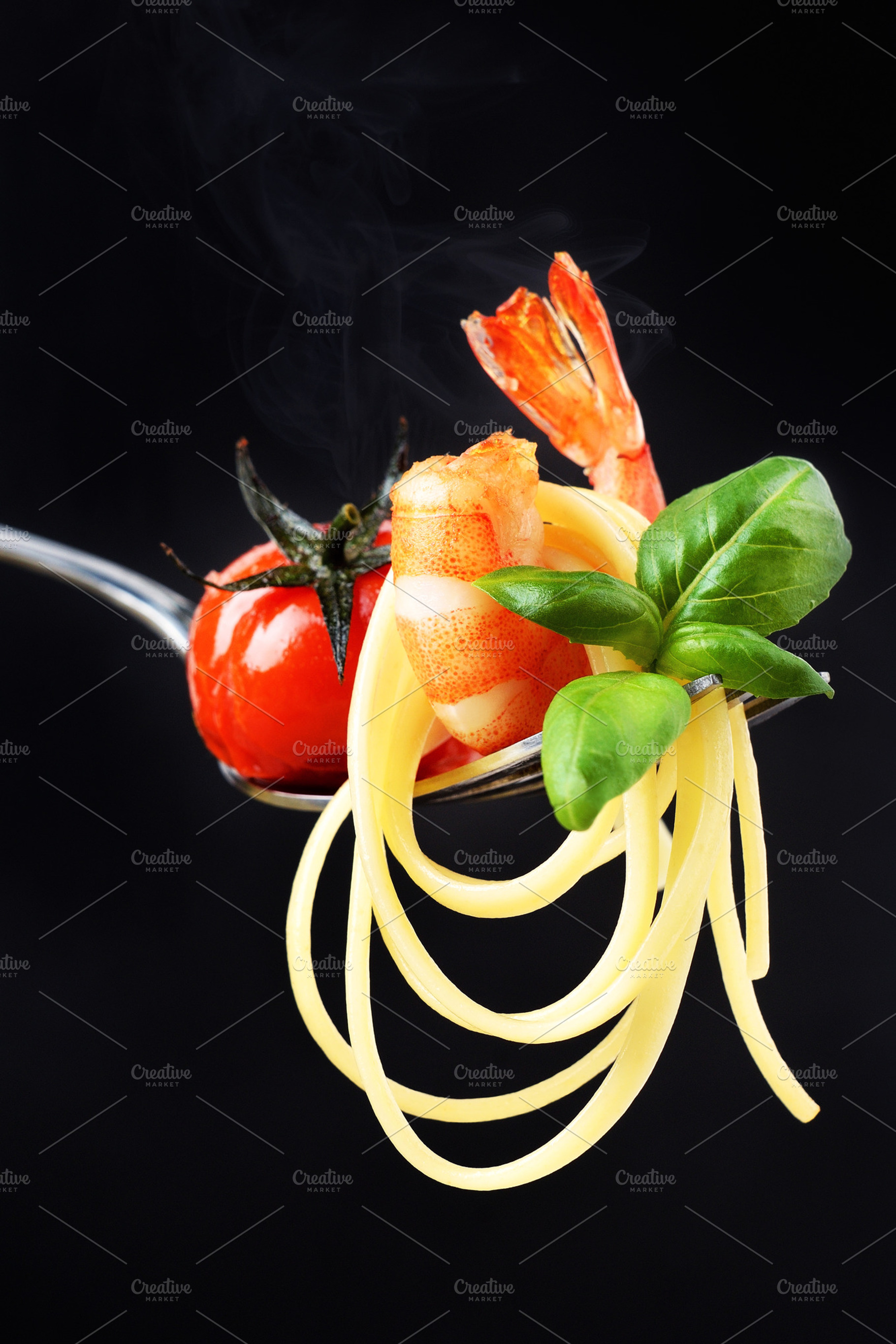 Linguini stock photo containing pasta and linguini, a Food & Drink Photo by Food Stock