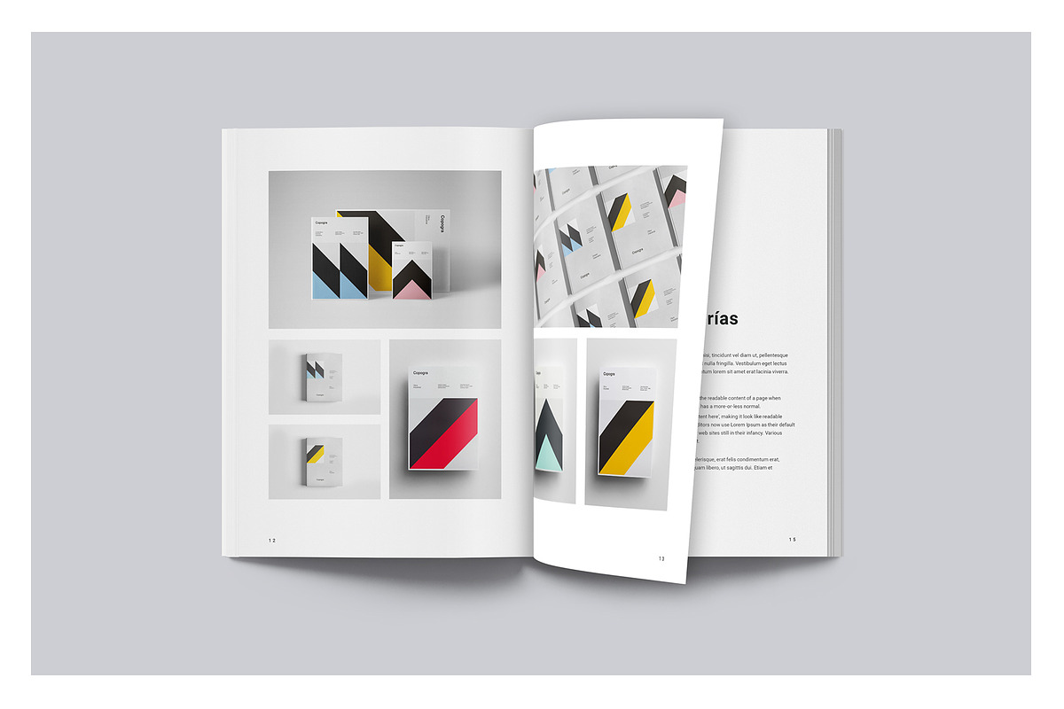 Minimal Portfolio Template, a Brochure Template by Jorge Lima (Photo 4 of 10)