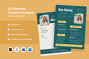 Remote Job Resume Template, a Resume Template by twinstd (Thumbnail 2 of 2)