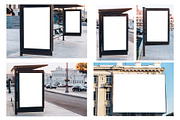 Urban billboard mock-up bundle, an Advertising Mockup by Antikva17 (Thumbnail 4 of 6)