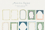 Whimsy Dolce Vita Watercolor Frames, an Object Graphic by Laras Wonderland (Thumbnail 10 of 14)