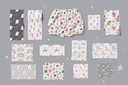 Unicorns in the garden kids clipart, a Decorative Illustration by Leysan Shayak (Thumbnail 12 of 14)