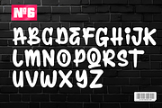 Drips Dirty Modern Marker Graffiti B, a Handwritten Font by dansdesign (Thumbnail 2 of 6)