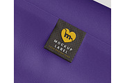 Fabric label embroidery mockup, a Shirt Mockup by mockupocka (Thumbnail 4 of 16)
