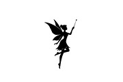 Magical Fairy Silhouette Bundle, an Illustration by jahid234 (Thumbnail 3 of 51)
