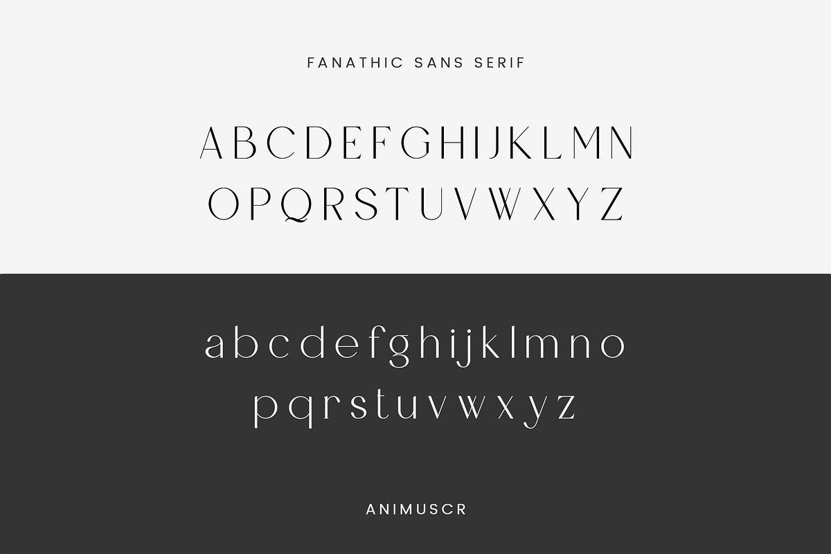 Fanathic Elegant Sans Serif Font, a Sans Serif Font by AnnofaType (Photo 8 of 10)