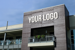 Wooden Store Logo Mockups