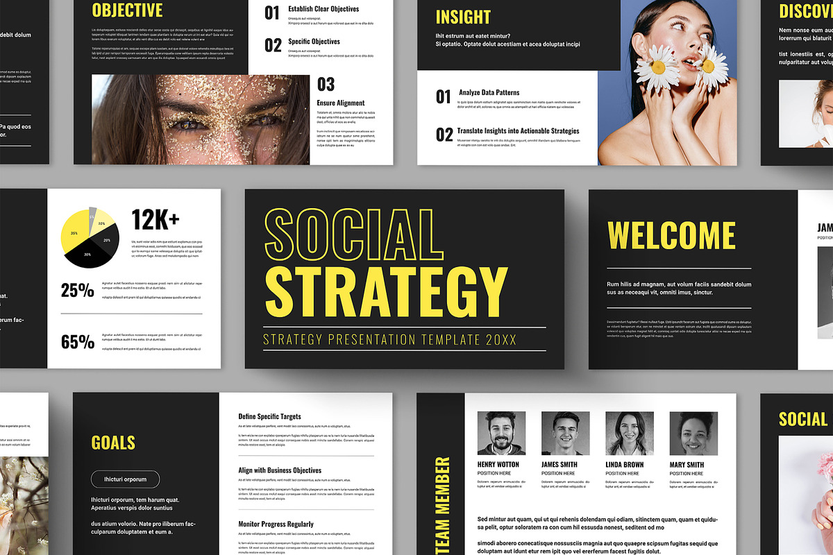 Social Media Strategy Presentation, a Presentation Template by ContestDesign (Photo 1 of 5)