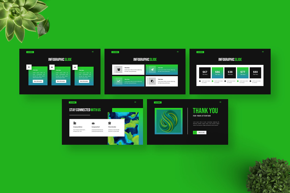Axiathrium - Keynote Templates, a Presentation Template by Deepslide Studio (Photo 6 of 6)