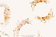 Autumn Watercolor Florals & Pumpkins, a Seasonal Illustration by Altea Design Studio (Thumbnail 7 of 21)