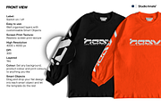 Premium Long-Sleeved Mockup, a Shirt Mockup by Studio Innate (Thumbnail 3 of 7)