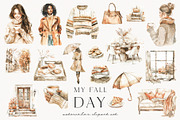 My Fall Day, a Seasonal Illustration by PeDe Designs (Thumbnail 7 of 12)