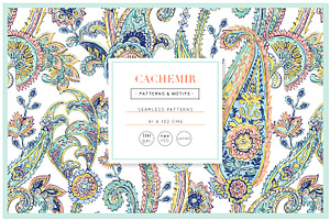 Cachemir, Exquisite Paisley Pattern!