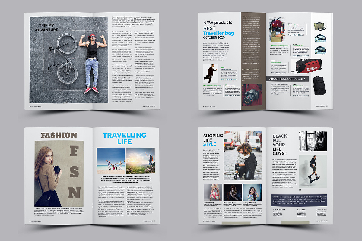 Fashion Magazine, a Magazine Template by artico (Photo 3 of 4)