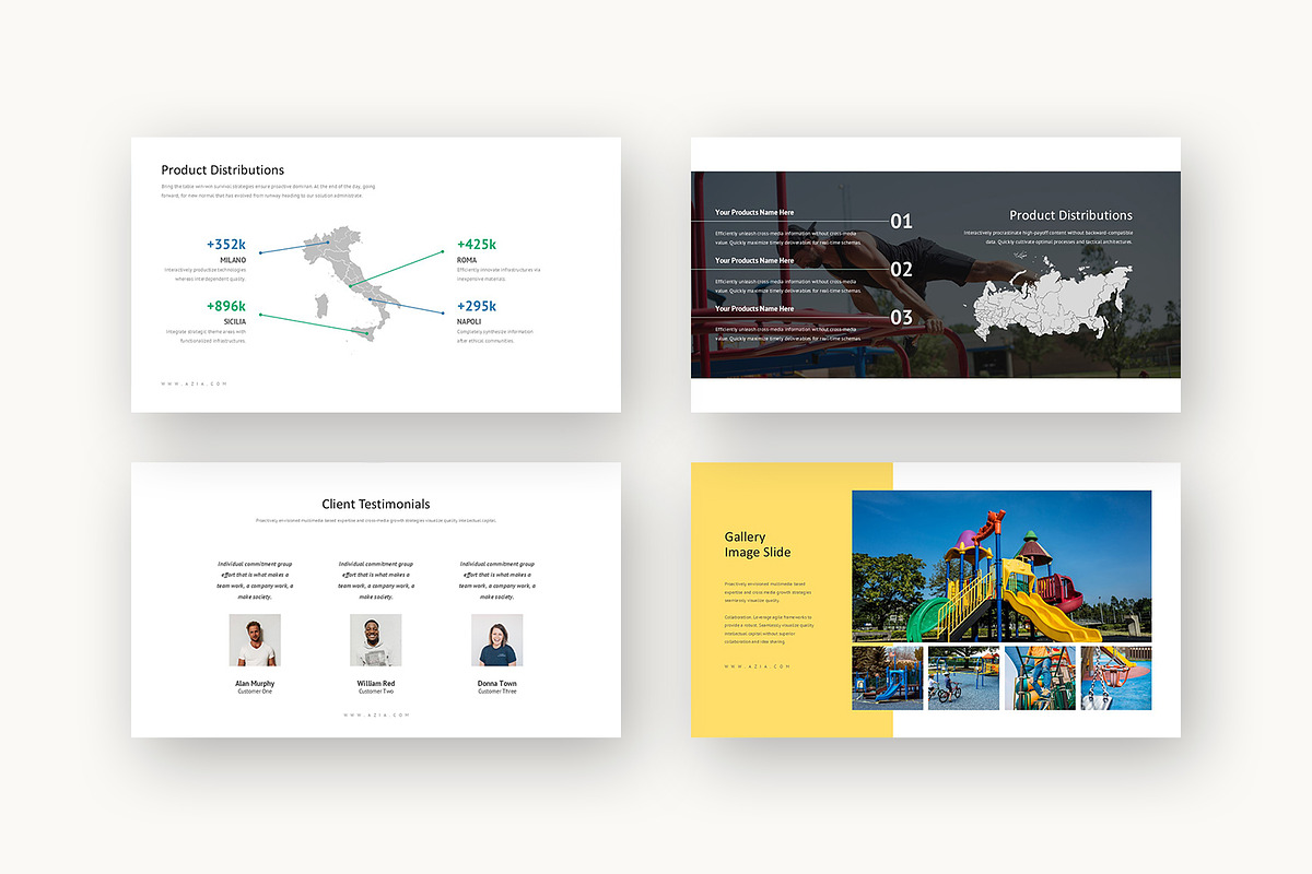 Azia : Kids Playground Powerpoint, a Presentation Template by Punkl Camp (Photo 8 of 16)