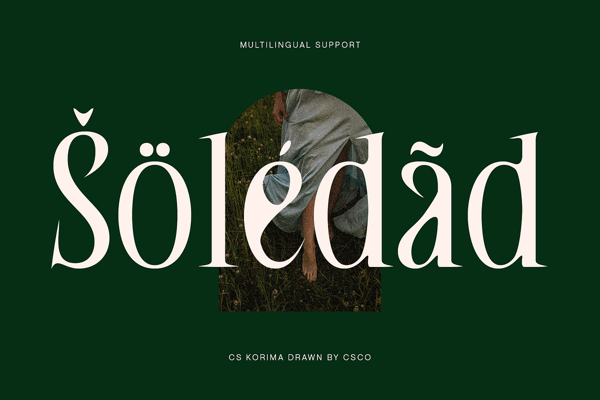 CS Korima Drawn, a Serif Font by Craft Supply Co. (Photo 4 of 8)