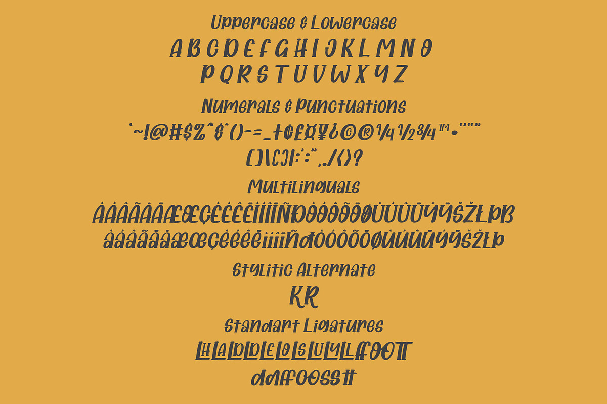 Royal Kingdom Family, a Serif Font by Crump Hand (Photo 6 of 8)