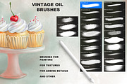 VINTAGE OIL. Procreate brushes, a Brush Add-On by Spark Studio Brushes (Thumbnail 3 of 7)