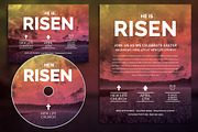 Easter Sunday Church Template Set, a Flyer Template by Nathan Knight Design (Thumbnail 2 of 5)