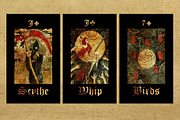 Gothic Mysteries Lenormand colorful, a Decorative Illustration by Samiramay (Thumbnail 5 of 13)