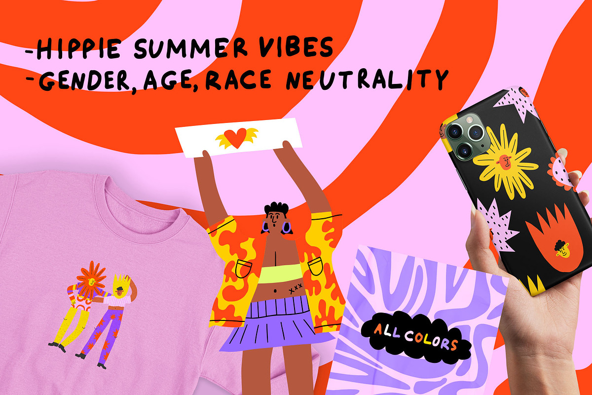 BIZARRE POP ART PEOPLE-SUMMER REST, a Person Illustration by okchizh (Photo 3 of 10)