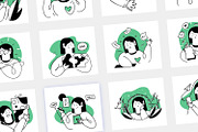 Startups Office Day Illustration, a Templates & Theme by Portocraft (Thumbnail 6 of 6)