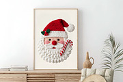 Crochet Yarn Christmas Png Santa, an Illustration by SinaCreation (Thumbnail 4 of 7)