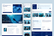 Scuba Diving Website UI Figma, an UI Kit Template by peterdraw (Thumbnail 4 of 7)