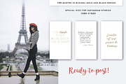 50 french quotes for instagram, a Social Media Template by digital_essence (Thumbnail 4 of 5)