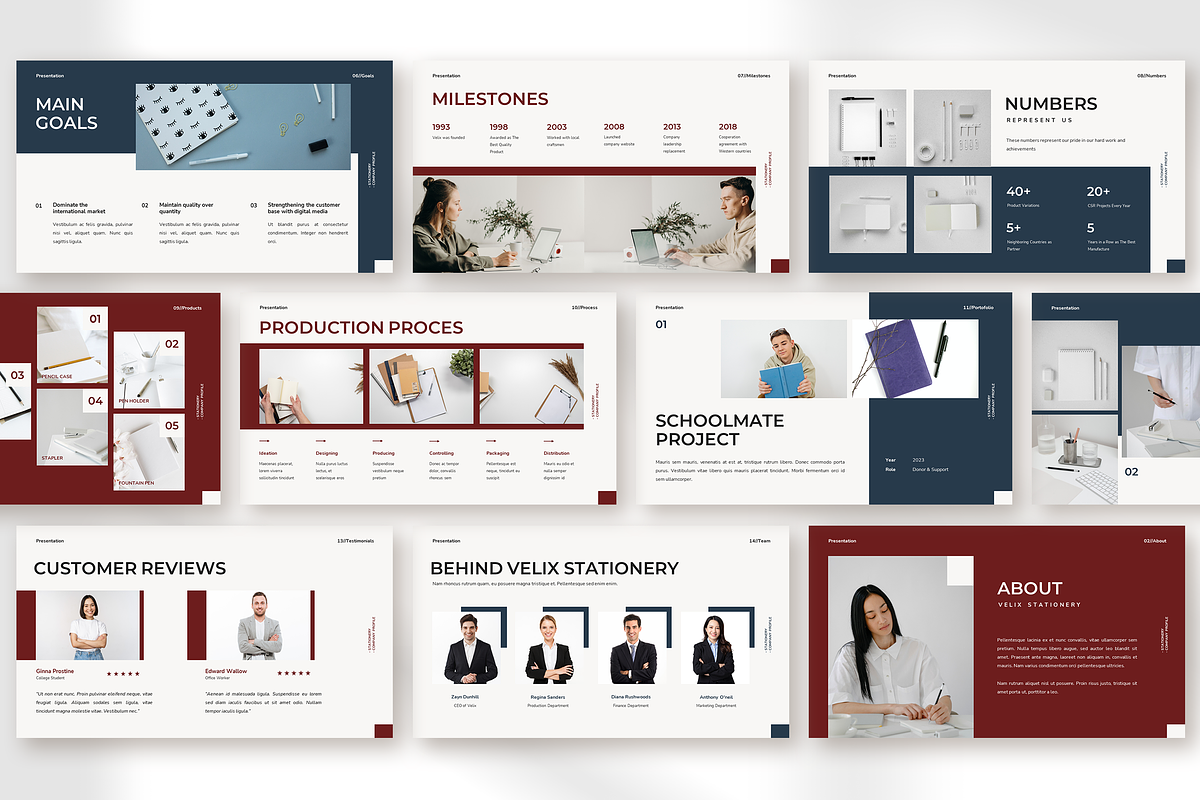 Velix - company profile presentation, a Presentation Template by peterdraw (Photo 7 of 8)