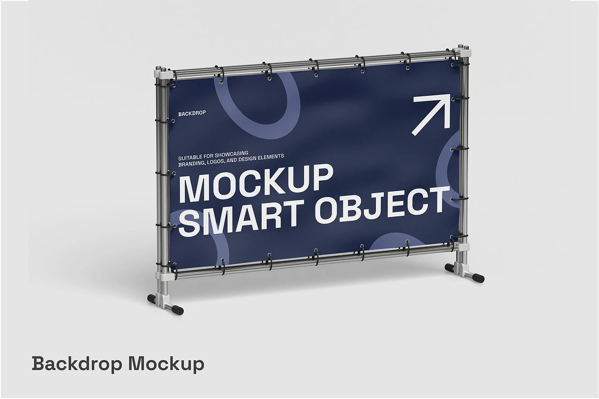Backdrop Mockup, an Advertising Mockup by renderstockmarket
