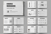 Course Workbook Template Landscape, a Stationery Template by ContestDesign (Thumbnail 1 of 5)