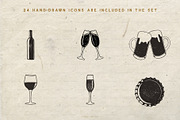 Beer, Wine & Liquor Icons, an Icon by BirDIY Design (Thumbnail 4 of 10)
