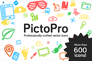 PictoPro vector icons, an Icon by Ondrej Lechan (Thumbnail 1 of 2)
