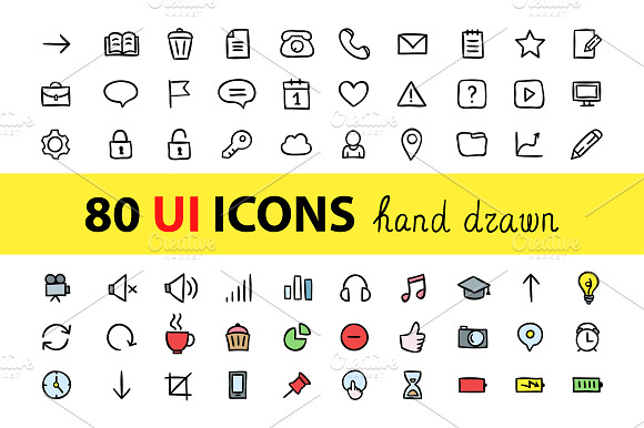 80 Ui Icons