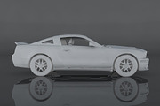 Ford Shelby GT500, a Cars & Vehicle 3D Model by valtriiu (Thumbnail 10 of 12)