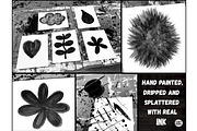 Earthy Stamp Brushes - Photoshop, a Brush Add-On by INKY STAMP BRUSHES (Thumbnail 9 of 10)