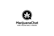 Marijuana / Cannabis / Weed Chat, a Branding & Logo Template by bvcreates (Thumbnail 6 of 6)