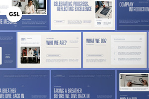 Company Profile Google Slide, a Presentation Template by graphicook