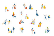400+ Set of flat vector people, a Person Illustration by Vector_Art (Thumbnail 6 of 24)