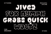 Groovy Thorns - Spiny Display Font, a Symbol Font by GroovyFontCo (Thumbnail 2 of 8)