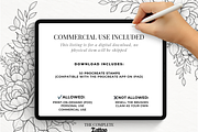130 Tattoo Procreate Brushes, a Brush Add-On by LaurenceVArtiste (Thumbnail 5 of 10)